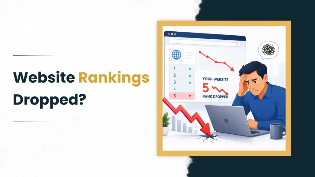 Why Did My Website Rankings Suddenly Drop on Google?
